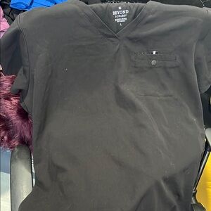 Scrub Black Shirt and pants (L) beyond scrub